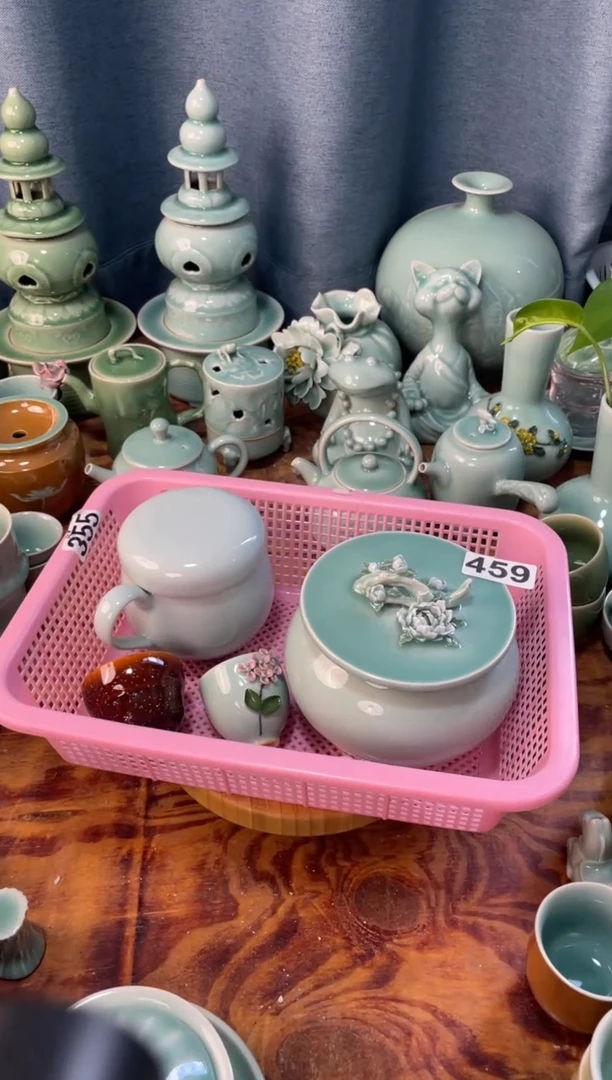 459微瑕慧语瓷坊 龙泉青瓷大促