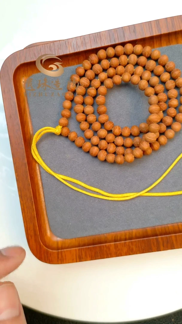 凤眼菩提吊坠酸枣核手持108