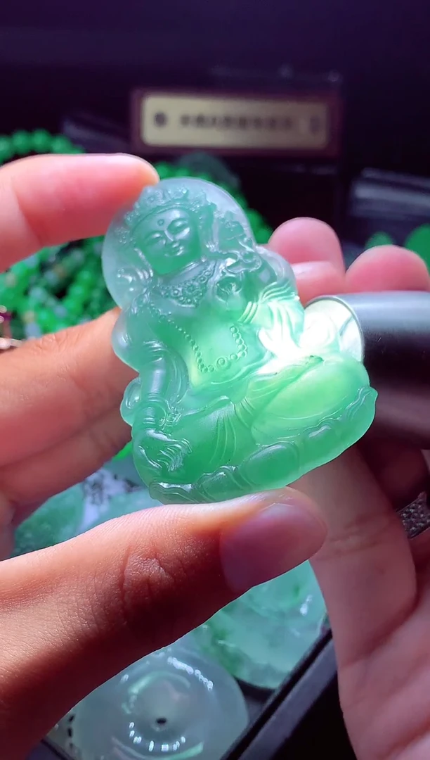 未镶嵌定制翡翠薛*#翡翠毛货定制