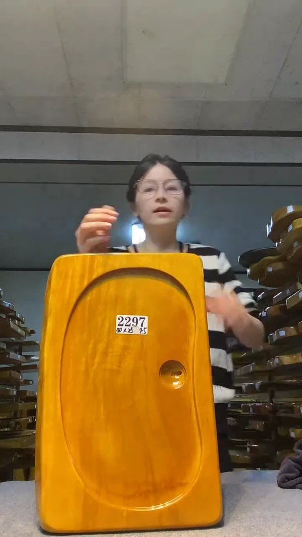 实木原木茶盘 一物一拍(不含配件）