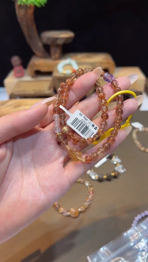 未镶嵌手链水晶手饰@@