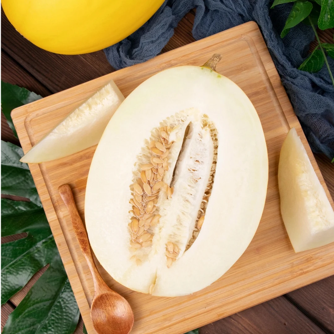 海南冰糖蜜瓜3斤2个装/4.5斤2-3个装黄皮白肉