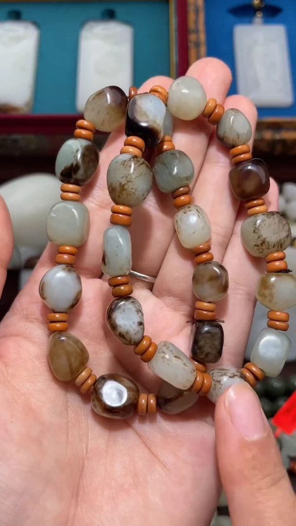 和田玉未镶嵌颈饰5.29SS多样性拍一发一7