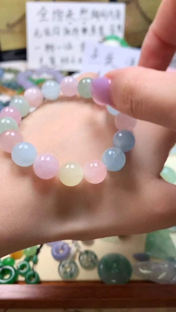 未镶嵌手链水晶多宝手串