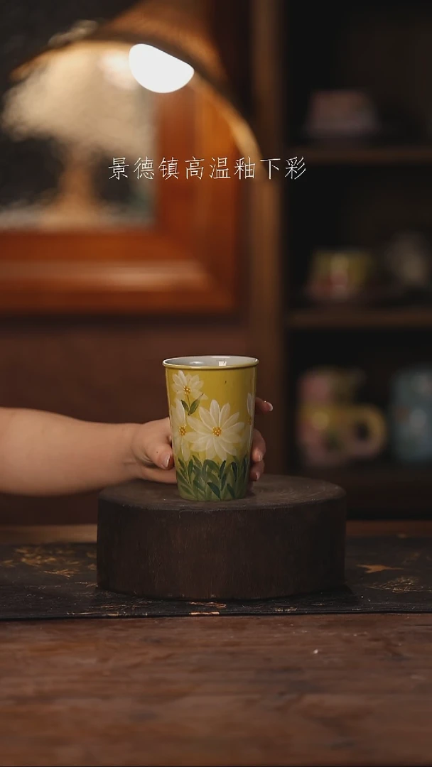 陶瓷景德镇高温釉下手绘陶瓷143