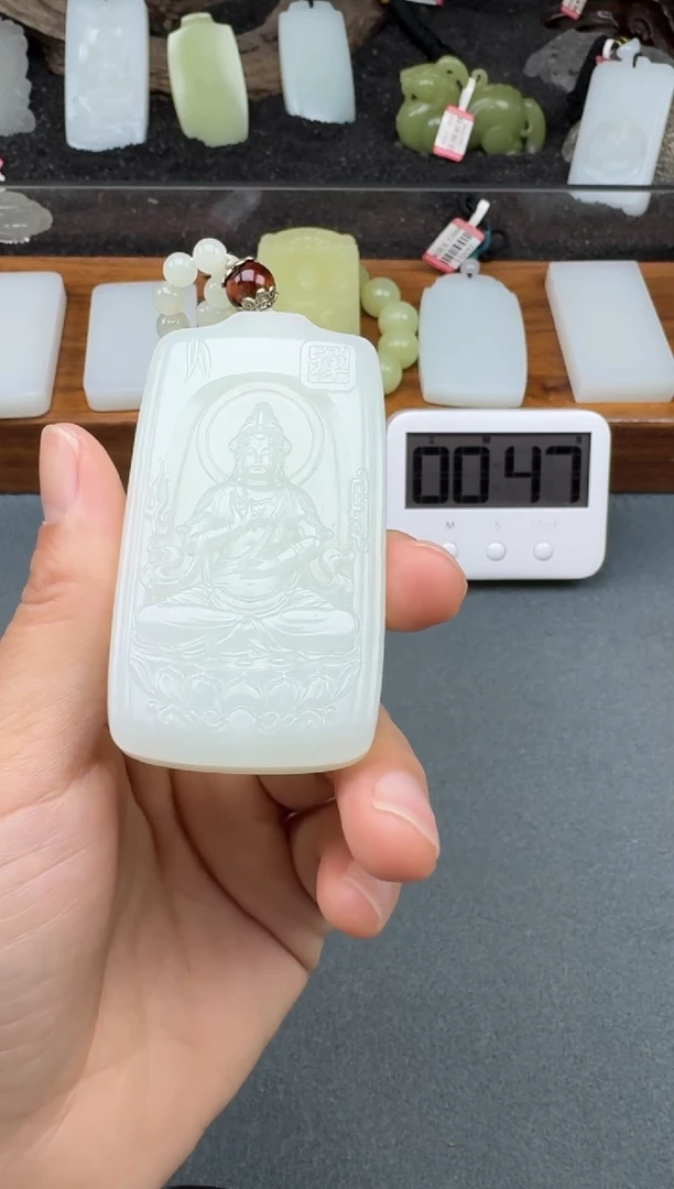 颈饰未镶嵌和田玉2