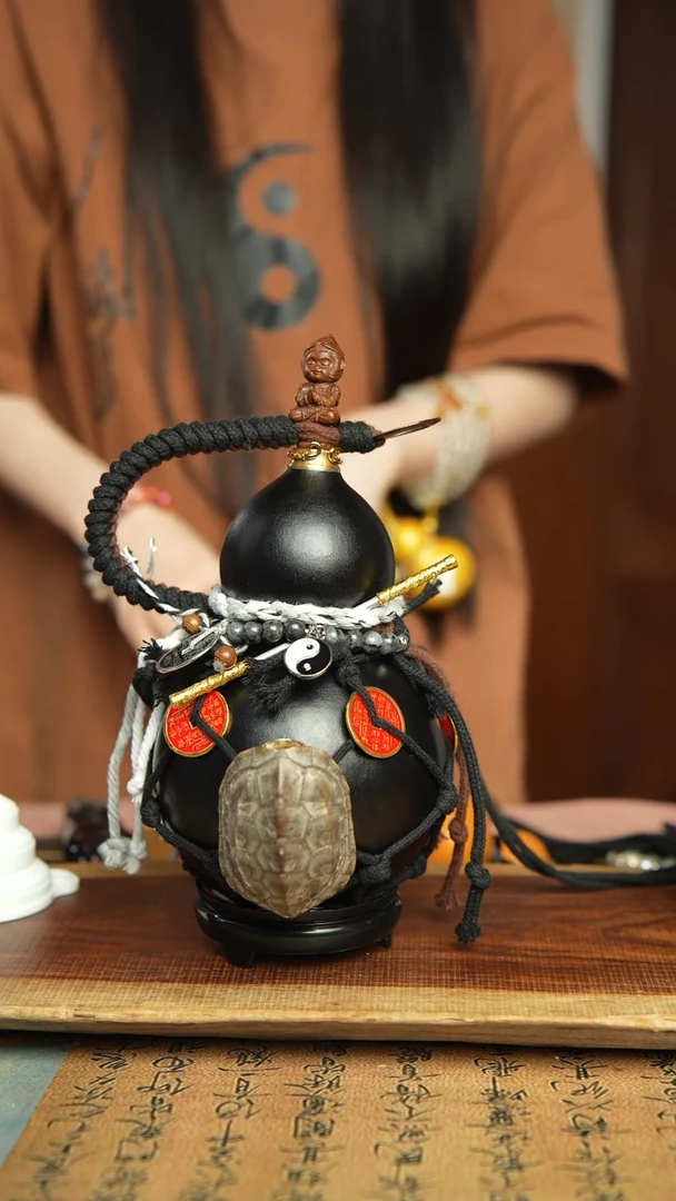 772号500ml左右非遗大漆酒葫芦