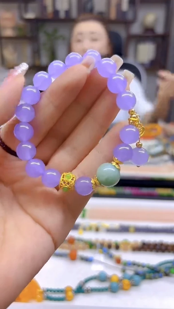 未镶嵌手链翡翠DIY款S488