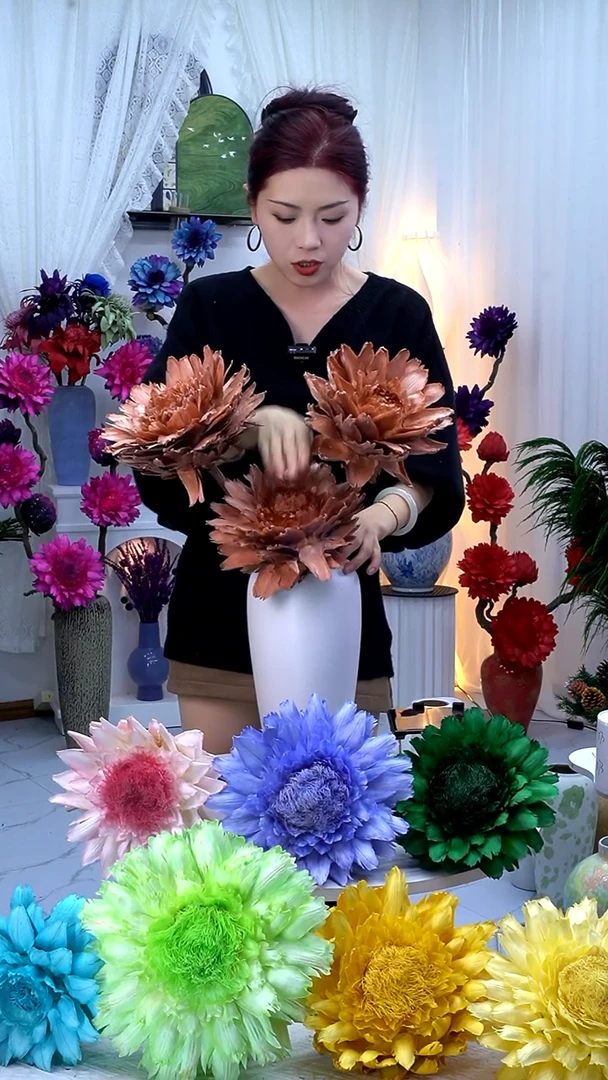 永生洋蓟琥珀2头送1头【叶片有伤】9802