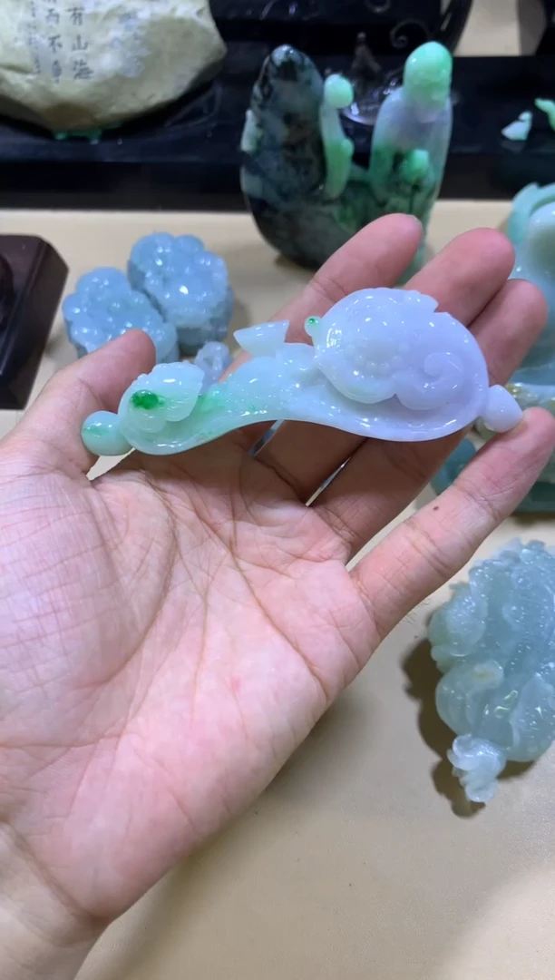 未镶嵌摆件翡翠用****3翡翠摆件
