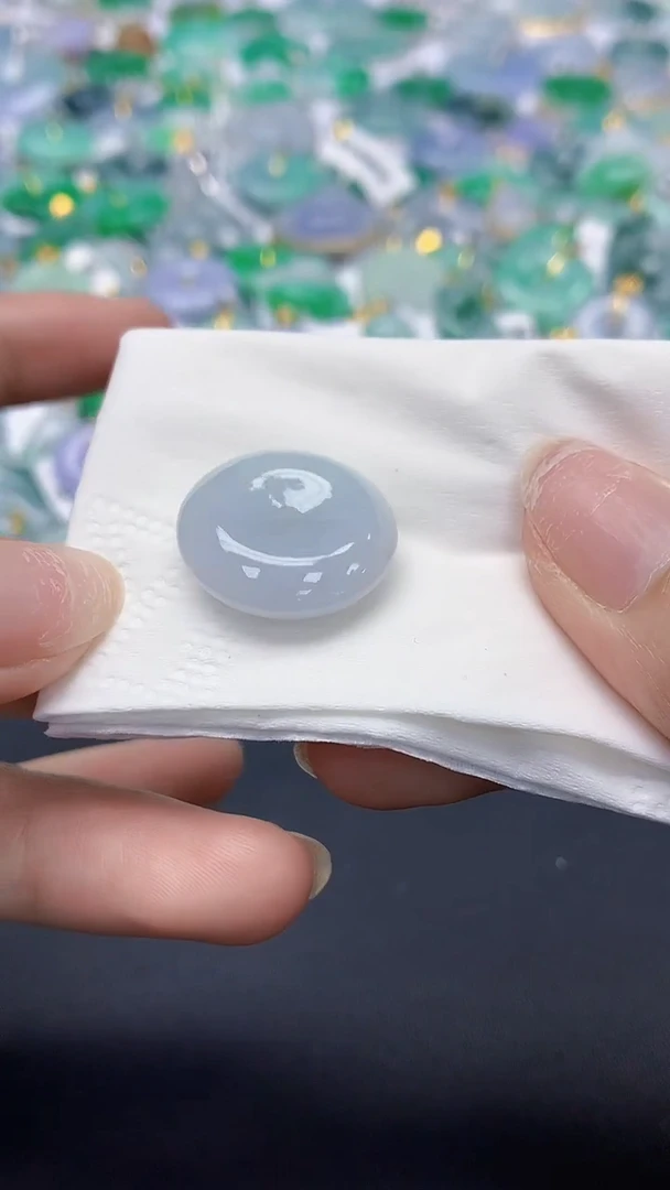 翡翠未镶嵌颈饰天然缅甸a货翡翠