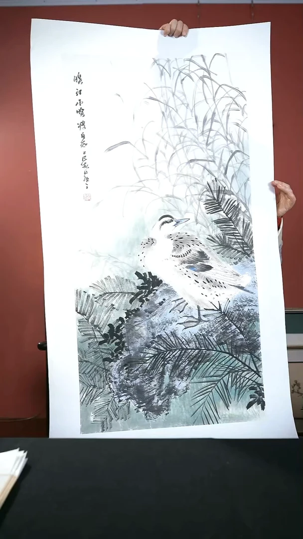 国画国画董洋书画作品100*50