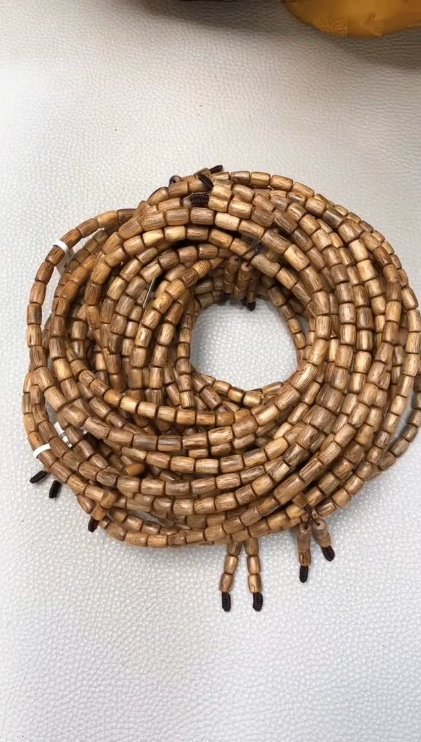 【闪购商品】沉香手串棋楠红金猊土埋料随型多圈多样性发其一