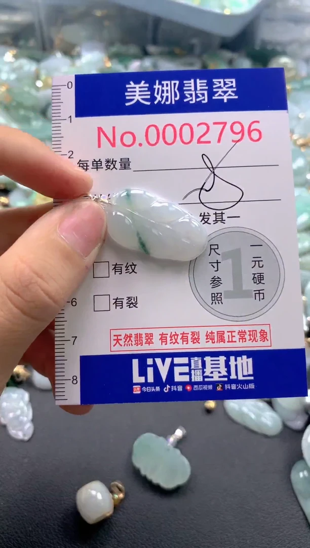 颈饰未镶嵌翡翠2796