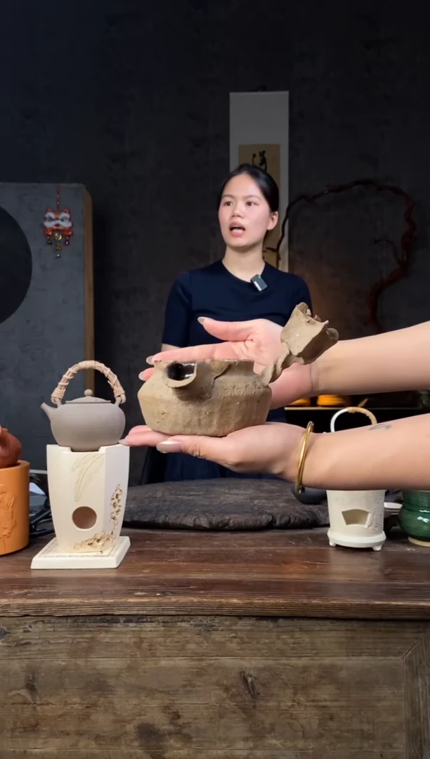 全手工潮州原矿砂铫壶瑕疵款136