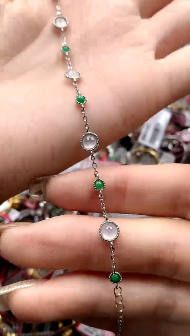 【闪购商品】翡翠戒指银S925镶嵌33333---5