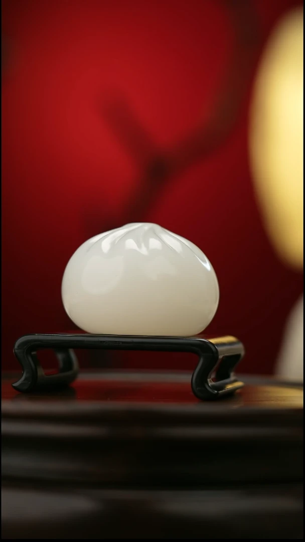 玉【小福包】天然玉石摆件