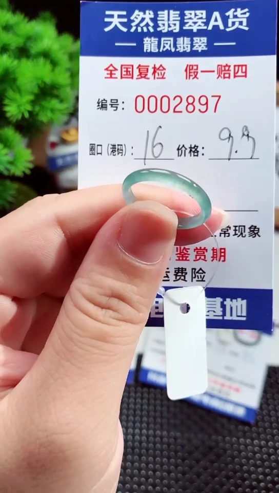 翡翠戒指未镶嵌2897