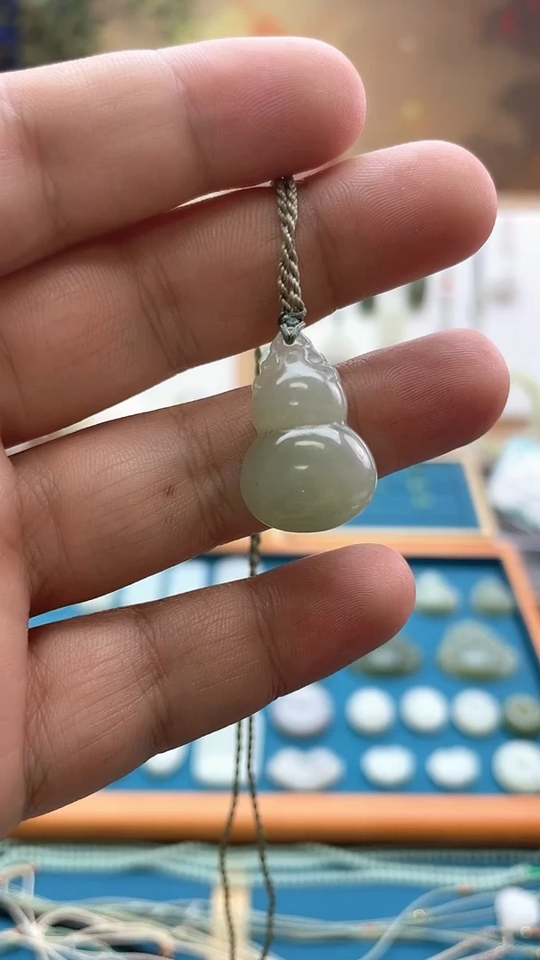 吊坠(不含链)未镶嵌和田玉约卡25mm葫芦