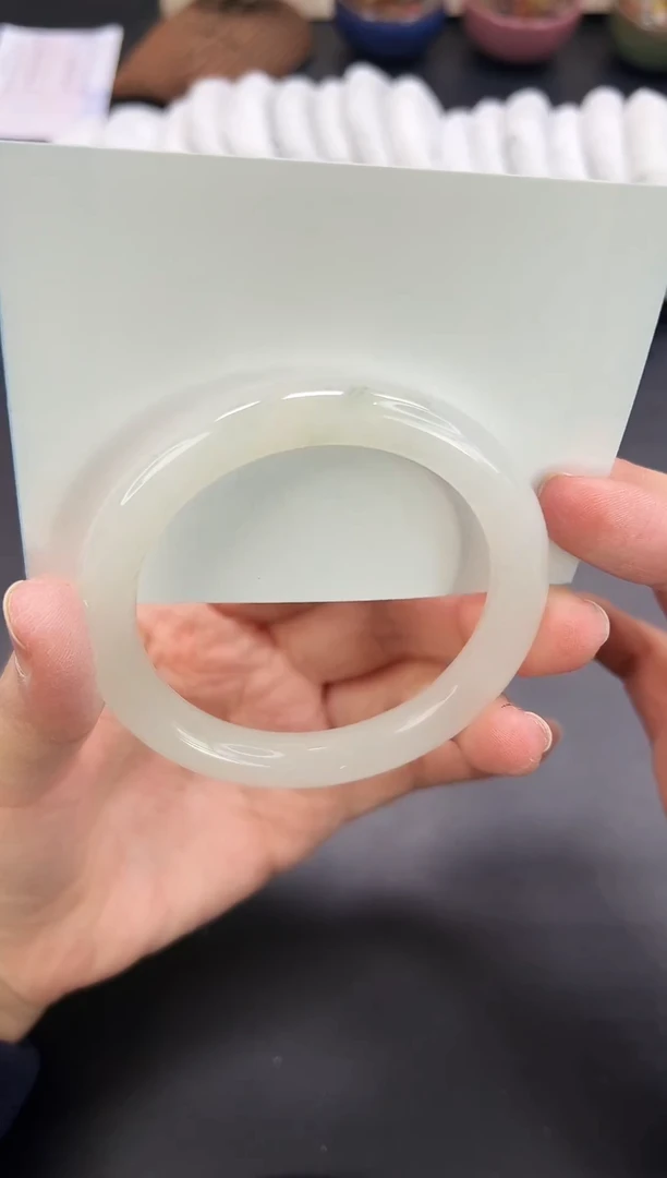 未镶嵌手镯石英质玉A161-58`59