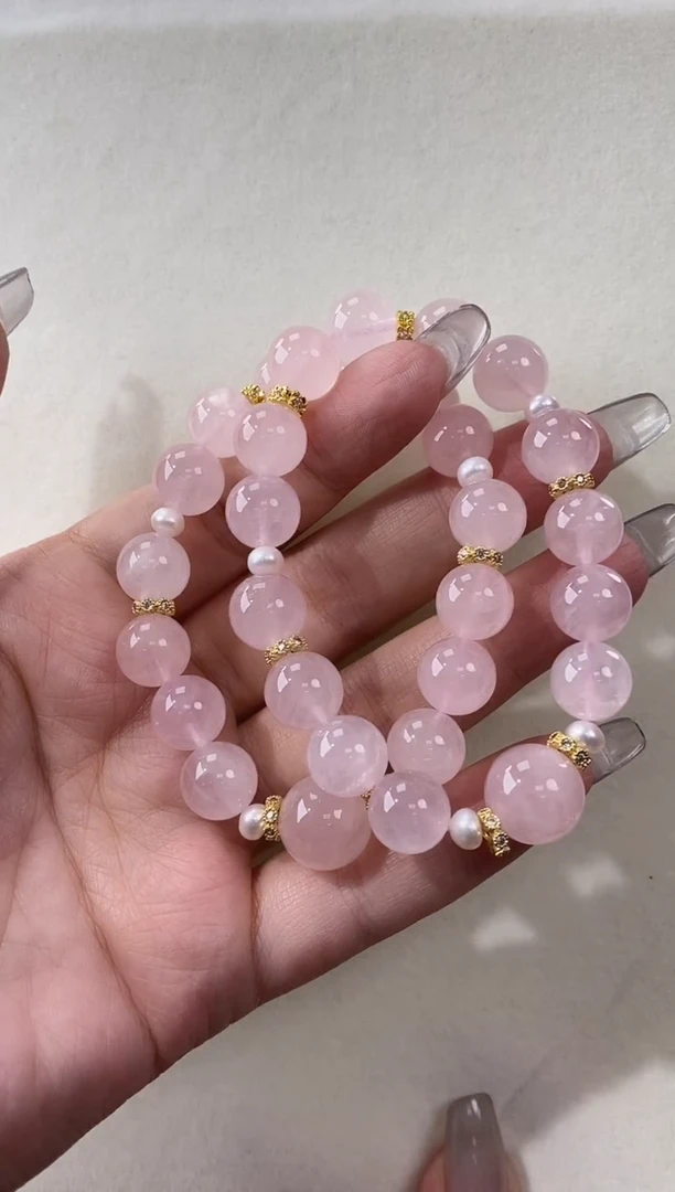 水晶手串未镶嵌多样性发货发其一