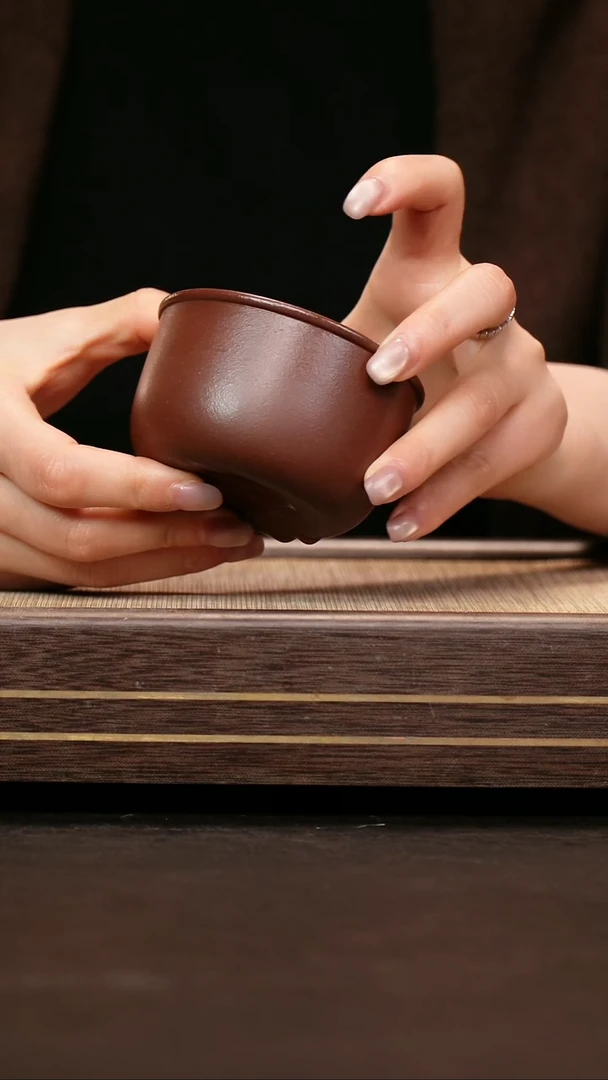 茶壶紫砂紫泥 电饭煲杯150cc