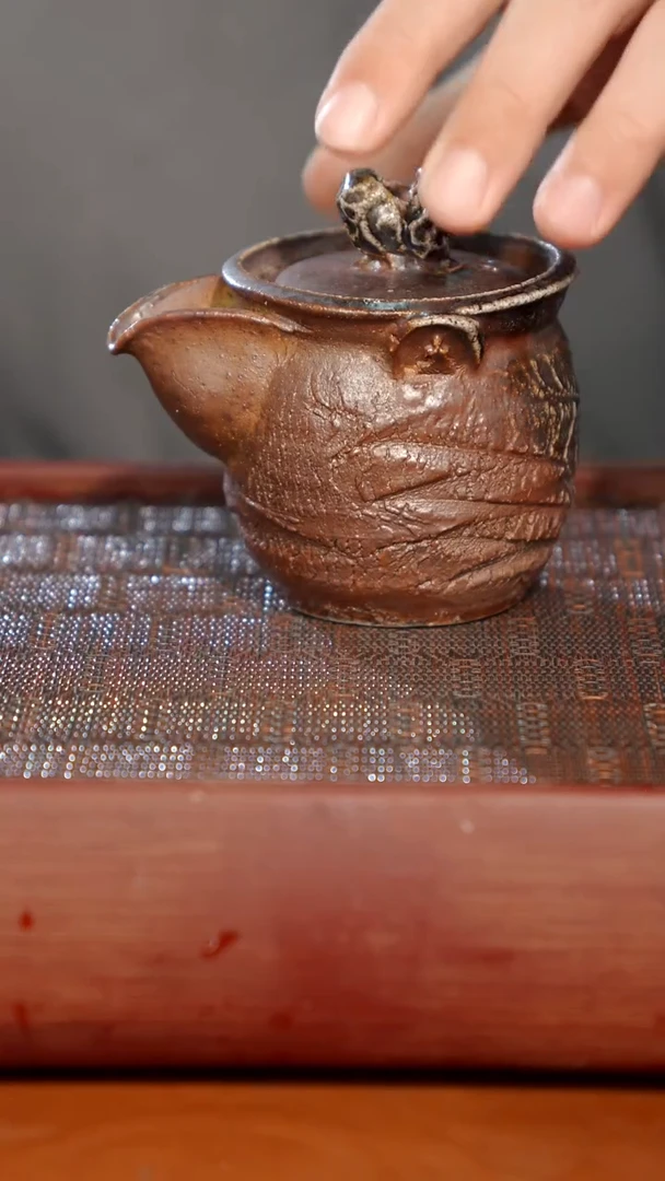 陶瓷奢瓷/瑞寅柴烧茶器（宝瓶）0005