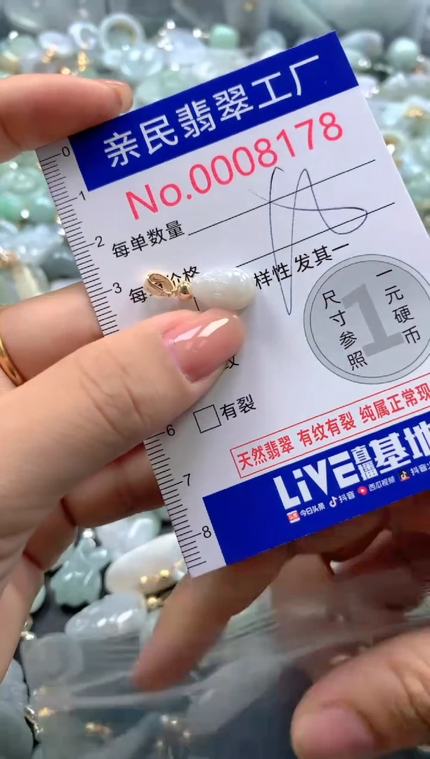 颈饰未镶嵌翡翠8178