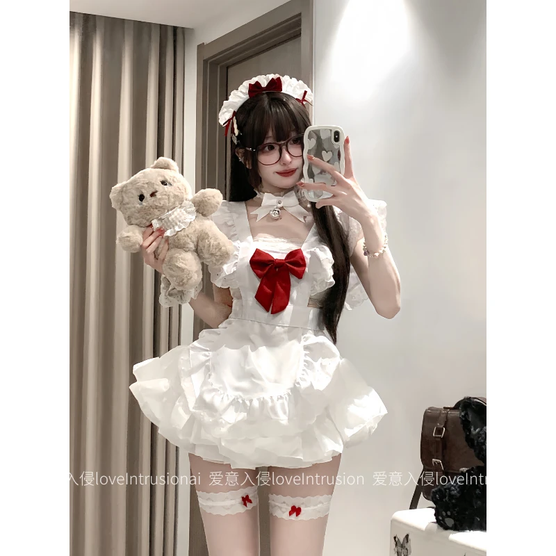 爱意入侵：请吩咐我_法丽德！万圣节甜美纯欲风蕾丝cos服女仆套装