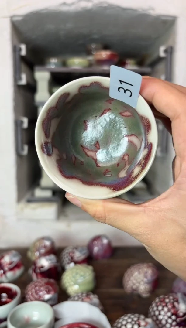 【闪购商品】摆件钧瓷窑变精品茶器