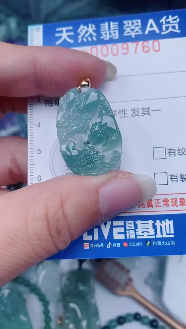 颈饰未镶嵌翡翠00009760