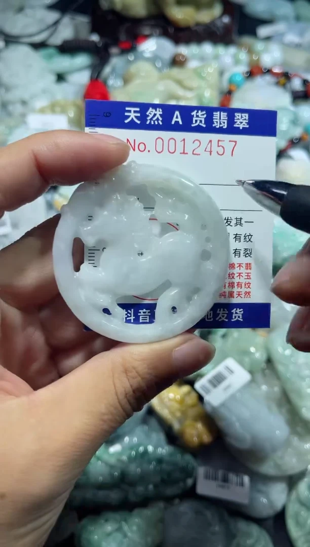 【闪购商品】翡翠颈饰未镶嵌00012457