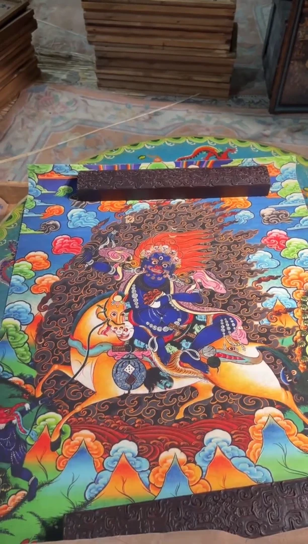 卷轴画卷轴画奥奥的唐卡