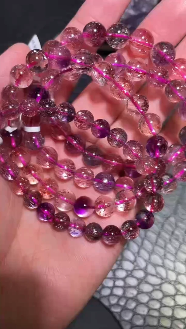 手链未镶嵌水晶单圈超七A10（多样性发其一）