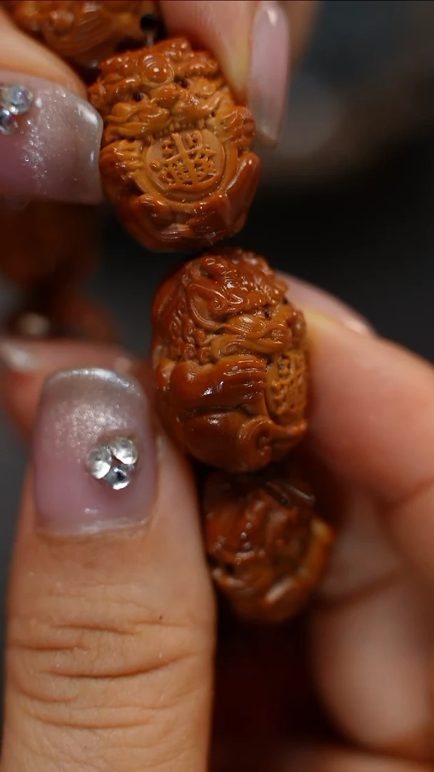 橄榄核手串/手链九林精品核雕