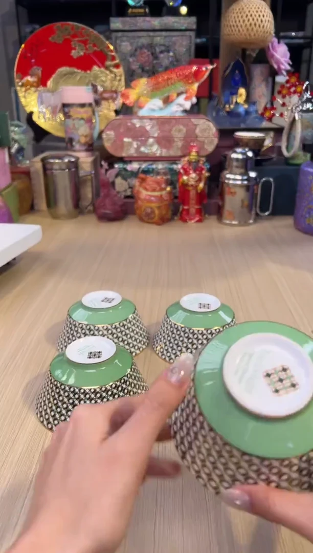 282歌剧院饭碗套四（绿）