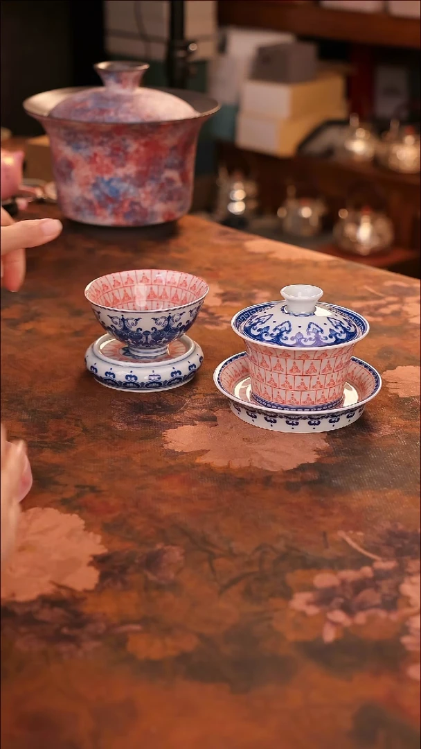 【闪购商品】陶瓷茶具（无礼盒无茶盘）@@A9486