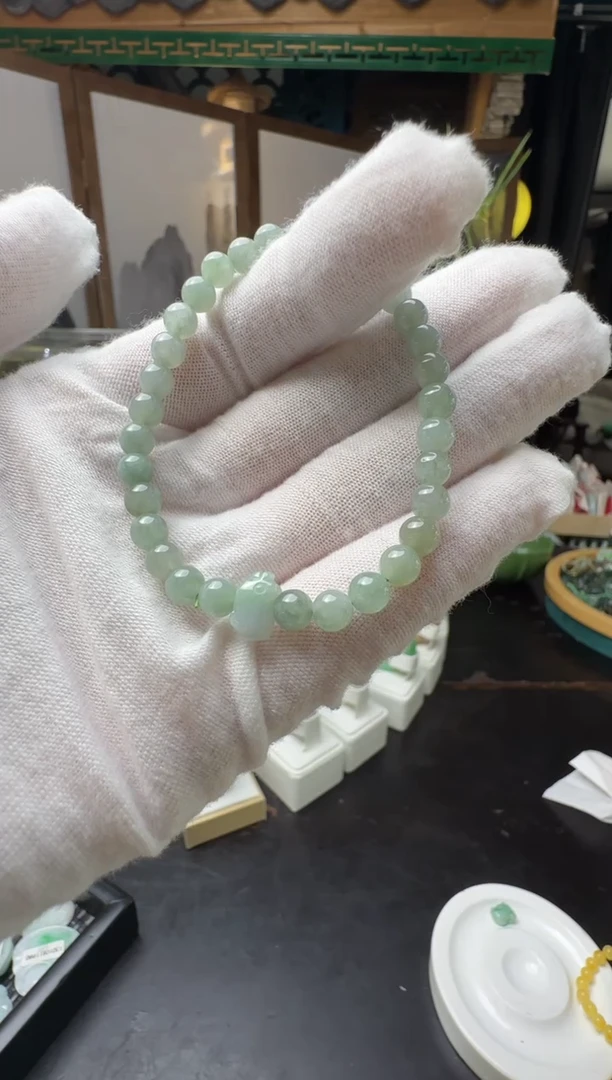 未镶嵌手链翡翠手串