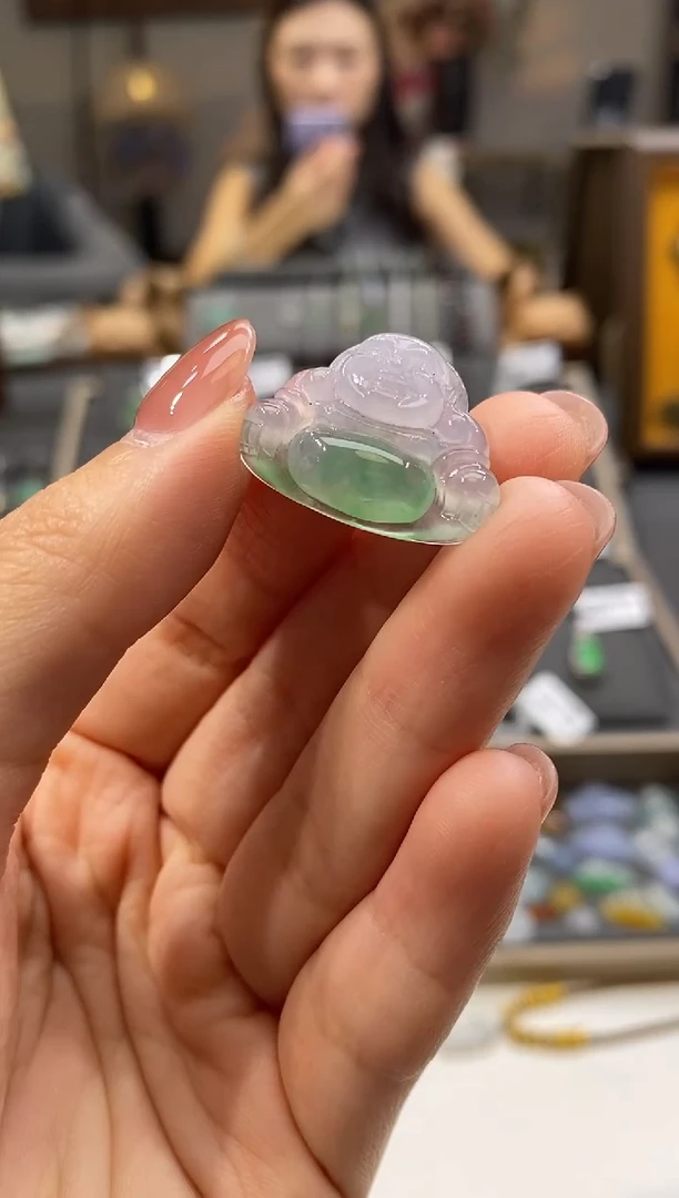 【闪购商品】颈饰未镶嵌翡翠佛公