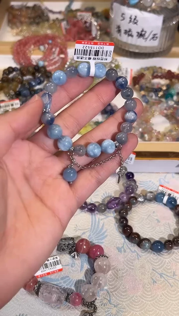 【闪购商品】水晶手串银S925镶嵌e104多样性发货一件