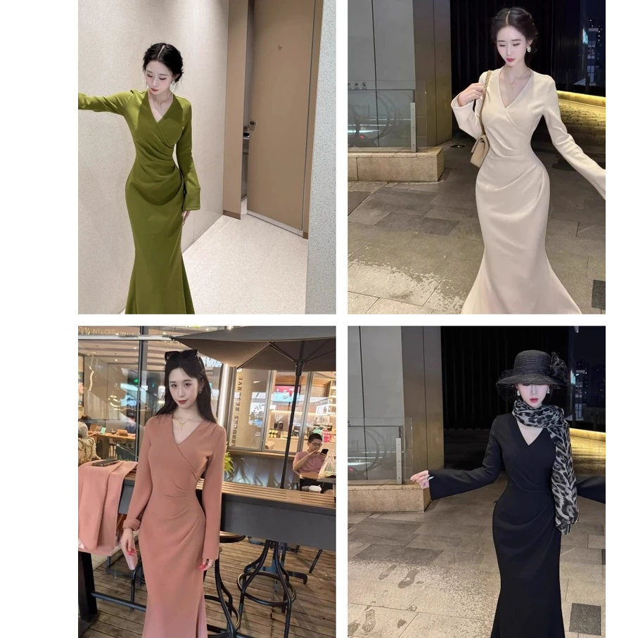 画报夫人原创自制秋冬重工弹力鱼尾裙 弹力西装鱼尾裙合集