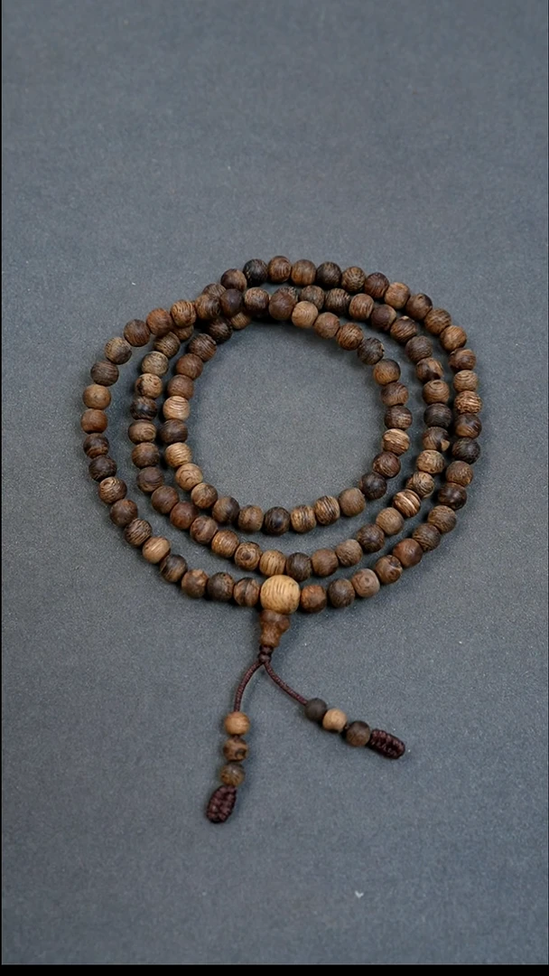 沉香沉香碎屑4mm加里曼丹老料多圈5.41g