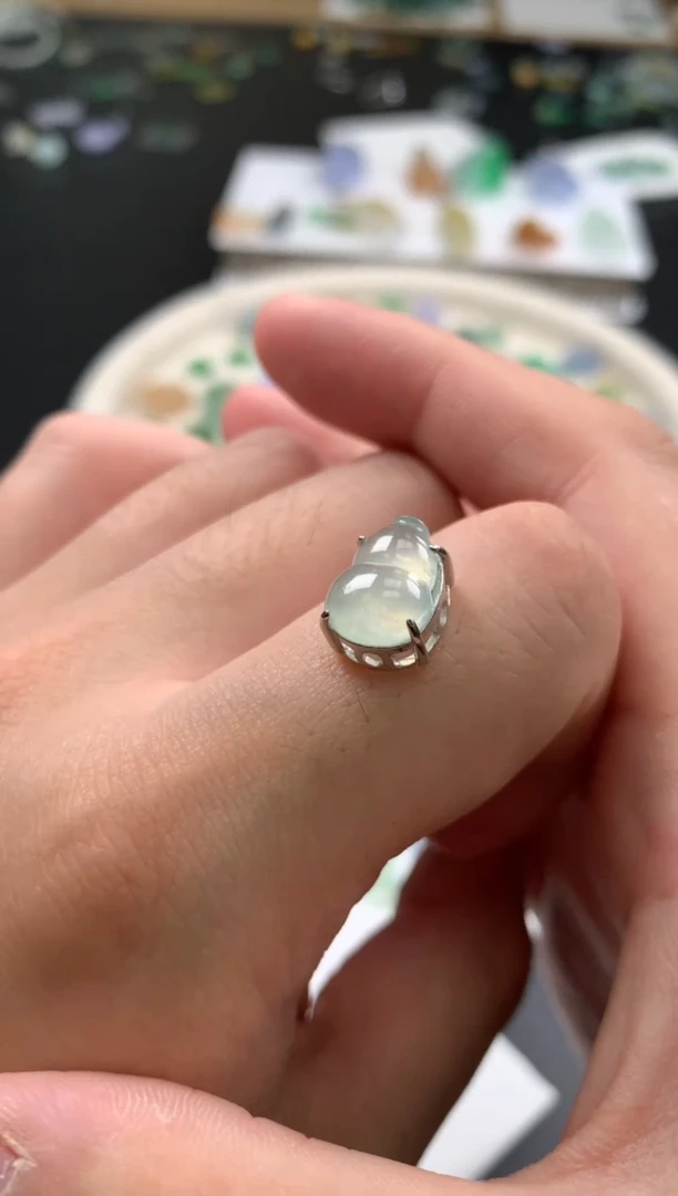 【闪购商品】翡翠颈饰银S925镶嵌吊坠