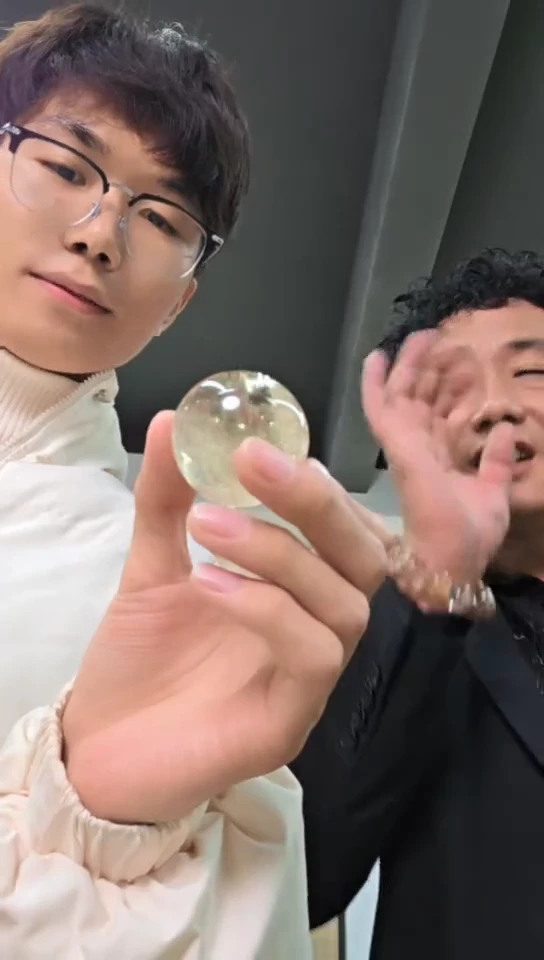 未镶嵌珠宝半成品水晶C164 约4.0cm