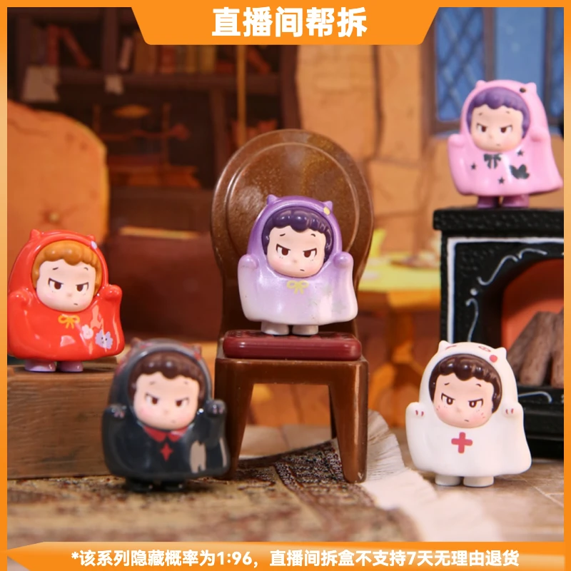 【拆盒】Piny初代萌粒小幽灵萌粒系列潮流玩具盲盒手办摆件