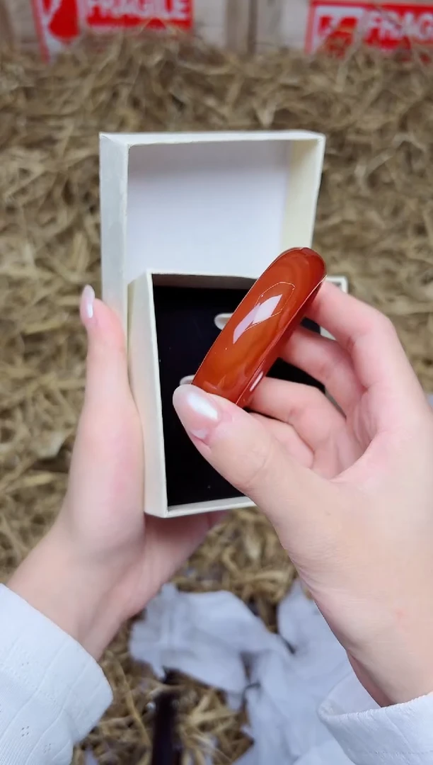 未镶嵌手镯石英质玉2326--圈口53