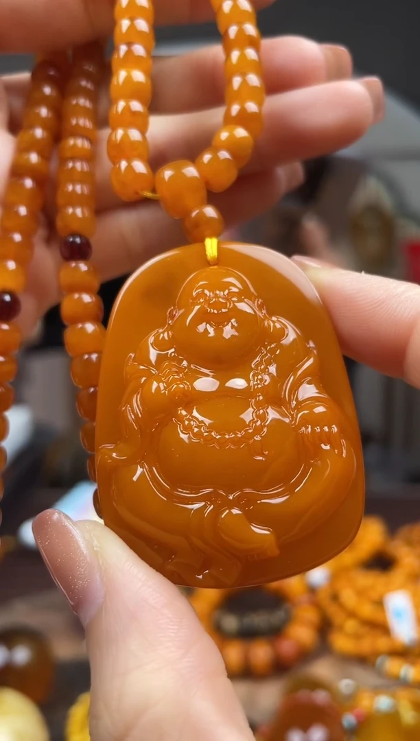 【闪购商品】琥珀裸石未镶嵌首饰 假1赔4（多样性发货1件