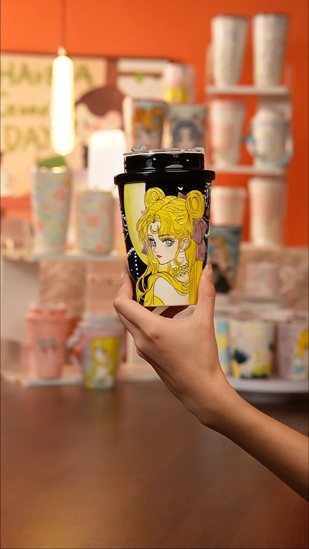 景德镇手工手绘文创陶瓷杯