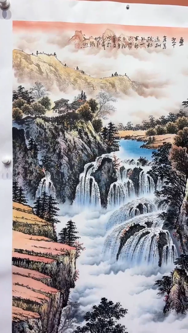国画师立照老师国画作品