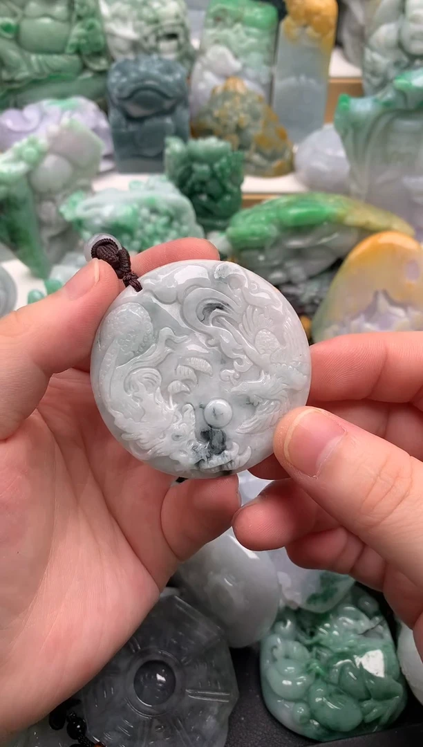吊坠(不含链)未镶嵌翡翠1